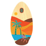 Skimboard SkimOne 41 105cm Lanikai Red Orange