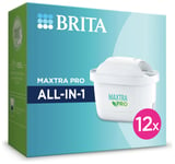 BRITA MAXTRA PRO All-In-1 Water Filter Cartridge - 12 Pack
