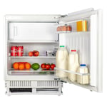 Sia Integrated Under-counter Fridge With Icebox In White - SIA UB01FIB