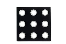 Rosti Mepal - Domino - Silicone and Melamine Trivet - Black