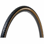 Panaracer Gravel King EXT TLC Folding Tyre - 700c Black / Brown 38mm Clincher Black/Brown