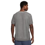 Nike Yoga Dri Fit Earth Day Short Sleeve T-shirt Grey XL Man