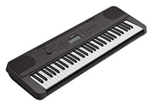 YAMAHA PSR-E360 Portable Keyboard, Dark Walnut finish