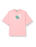 United Colors of Benetton Women's T-Shirt 3bl0d103w, Pink 2y4, L