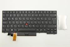 Lenovo ThinkPad P43s Keyboard Portuguese Black Backlit 01YP381