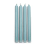 Rivièra Maison Bougies de table Bleu 28 cm de haut bougies de table set de 4 - Dinner Candle - Emballage cadeau (ØxH) 2x28