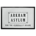 Batman Villains Arkham Asylum Tapis d'entrée