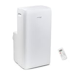 Woozoo, Climatiseur, ventilateur & déshumidificateur 3-en-1, 23m², 12000BTU/h, 3,5kW, Télécommande, Fonction Sleep, Mobile - Portable Air Conditioner IPE-1221G - Blanc