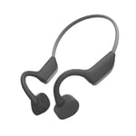 Fashion Bluetooth Earphone, Wireless Headphones Bluetooth 5.0 Bone Conduction Sports Handsfree Earphones, for Gym Office Home/Phone Laptop etc (Color : Black gray)