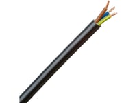 Kopp 153705007 Slangekabel H05vv5-F 3 X 1.5 Mm² Sort 5 M