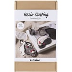 Creativ - Craft Kit Resin Casting, Conch, Black, White (977817)