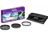 Hoya Digital Filter Kit - Filterpaket - neutral täthet/ UV/cirkulär polarisator - 62 mm