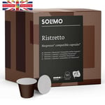 Amazon Brand Solimo Nespresso Compatible Ristretto Capsules- Utz Certified,...