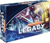 Z-Man Games, Pandemic Legacy Season 1 Blue Edition, Board Game, Ages 13+, For 2 to 4 Players, 60 Minutes Playing Time