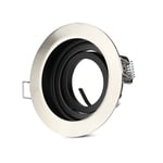 GU10 - lampa, runda, satin nickel