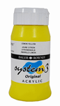 Daler Rowney System 3 Akrylfärg 500ml, Lemon Yellow 651