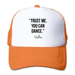 LLeaf Classic Baseball Cap, Trust Me You Can Dance - Vodka Men and Women Trucker Hat-Polo Style Orange