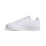 Adidas Homme Advantage Base Court Lifestyle Shoes Sneaker, FTWR White/Green, Fraction_36_and_2_Thirds EU