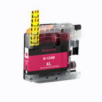 Magenta Ink cartridge for Brother LC125XL MFC-J4510DW MFC-J4610DW MFC-J4710DW