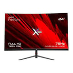 [CLEARANCE] X= XG24CURV 23.8" Curved Full HD VA 75Hz Adaptive-Sync/FreeSync HDMI Gaming Monitor with Speakers