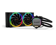 be quiet! Pure Loop 2 FX 240mm, all-in-one water cooling, 2 Light Wings 120mm PWM high-speed fans, 20 ARGB LEDs, illuminated cooling block, ARGB PWM hub, BW013