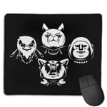 Aggretsuko Yoga Rhapsody Customized Designs Non-Slip Rubber Base Gaming Mouse Pads for Mac,22cm×18cm， Pc, Computers. Ideal for Working Or Game