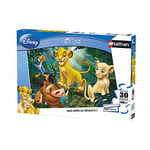 Nathan - Puzzle Enfant - 30 pièces - Simba & Co. - Disney - Fille ou garçon dès 4 ans - Puzzle de qualité supérieure - Carton épais et résistant - Animaux - 86313