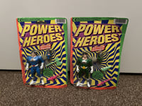 2 x Vintage Power Heroes Action Ranger Figures Original Packaging BRAND NEW RARE
