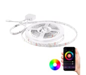 RGB LED Himmennettävä nauha Wi-fi + musiikkitoiminto LED/16W/230V 5 m Tuya