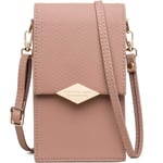 Mobilväska i Läder - Liten Crossbody-väska för Telefon