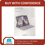 Logitech iPad (10th generation) Keyboard Case | Slim Folio