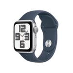 Apple Watch SE OLED 40 mm Digital 324 x 394 pixlar Pekskärm Silver Wi-Fi GPS