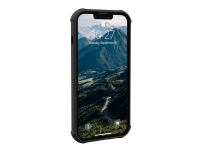 UAG Rugged Case for iPhone 13 5G [6.1-inch] - Standard Issue Black - Baksidedeksel for mobiltelefon - væskesilikon - svart - for Apple iPhone 13