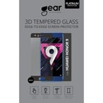 GEAR Hærdet Glas 3D Full Cover Sort Huawei Honor 9