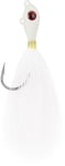 Mustad Big Eye Bucktail jiggskalle 10 g med 3/0 krok glow 1-pack