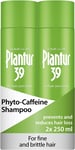 Plantur 39 Caffeine Shampoo Prevents and Reduces Hair Loss 2X 250Ml | for Fine B