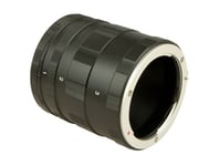 Macro Extension Tube Ring Set For Sony E Mount NEX Lens & Camera Body - UK STOCK
