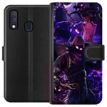 Samsung Galaxy A40 Plånboksfodral Fortnite Raven