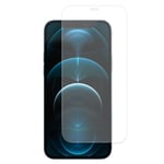 iPhone 12 / 12 Pro 4smarts Second Glass X-Pro Clear Skjermbeskytter med Monteringsramme - Case-Firendly - Gjennomsiktig