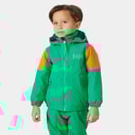 Helly Hansen Barn Rider 2.0 Fodrad Skidjacka Grön 104/4