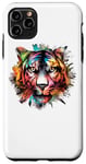 iPhone 11 Pro Max Tiger Watercolor Zoo Animal Park Wild Cat Jungle Case