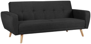 Birlea Farrow Fabric 2 Seater Sofa Bed - Grey