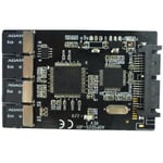 4 Micro SD Card to Micro SATA adapter card 1.8" hdd case with RAID 4 TF to 16 pin SATA converter