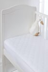 'Anti-Allergy' Quilted Mattress Protector Cot bed