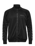Hmllegacy Poly Zip Jacket Sport Sweat-shirts & Hoodies Sweat-shirts Black Hummel