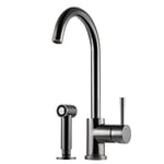 Köksblandare Tapwell EVO200 med Handdusch Svart Krom