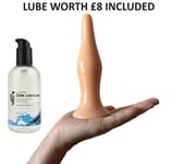 Large Tapered Butt Plug 6.5 Inch EASY TO INSERT LARGE Flesh Anal Toy + £8 LUBE