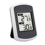 IUASNZ Thermomètre numérique intérieur/extérieur sans Fil Station météo ambiante Outils de Test de Compteur de température de Bureau à Domicile