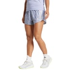 adidas Own The Run AOP Shorts Dam XS Blå Korta Löpbyxor för Träning
