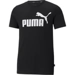 Puma Essential Logo T-skjorte Barn - Svart - str. 98